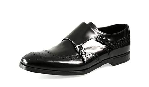 Prada Men's 2EG197 Full Brogue Leather Business Shoes